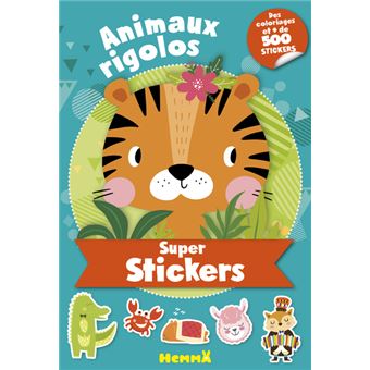 Super stickers - Animaux rigolos