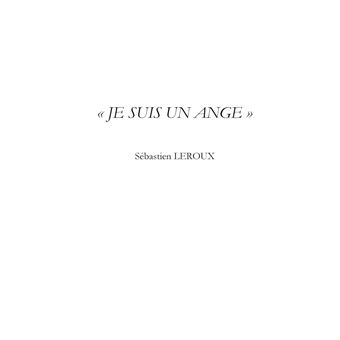 Je suis un ange