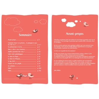 Le guide 2022 des prenoms de filles