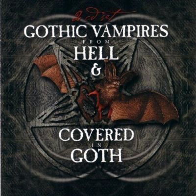 Gothic vampires from hell and covered goth