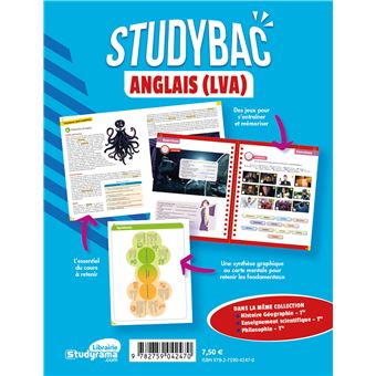 Anglais (LVA) première et terminale