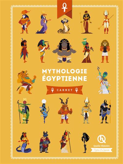 Mythologie égyptienne - Carnet - Bruno Wennagel - cartonné