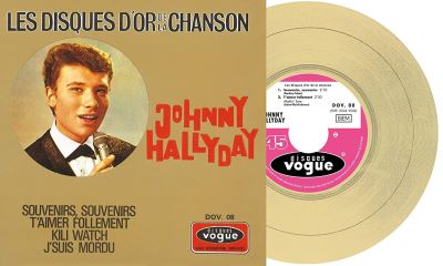 Culture Factory - Johnny Hallyday Les Disques D’or De La Chanson Numéro 14