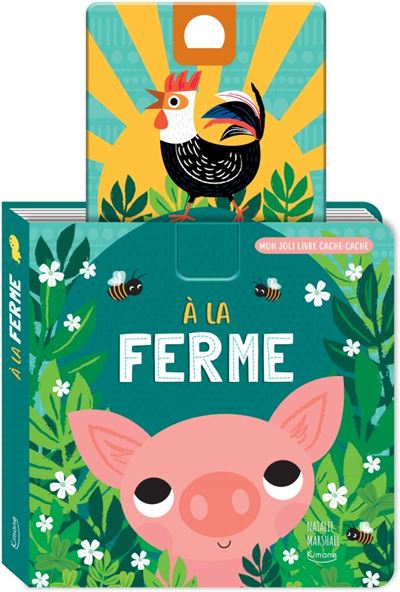 À la ferme (coll. mon joli livre cache-cache) - Natalie Marshall - cartonné