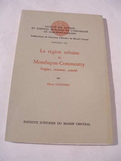 La région urbaine de Montlucon-Commentry