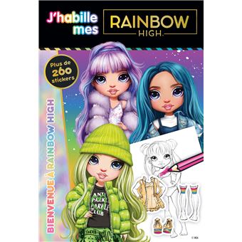 Rainbow high jr high skyler bradshaw, poupée de mode de 9 pouces avec  accessoires de poupée, 1 ea