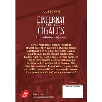 L'internat de l'île aux cigales - Tome 3
