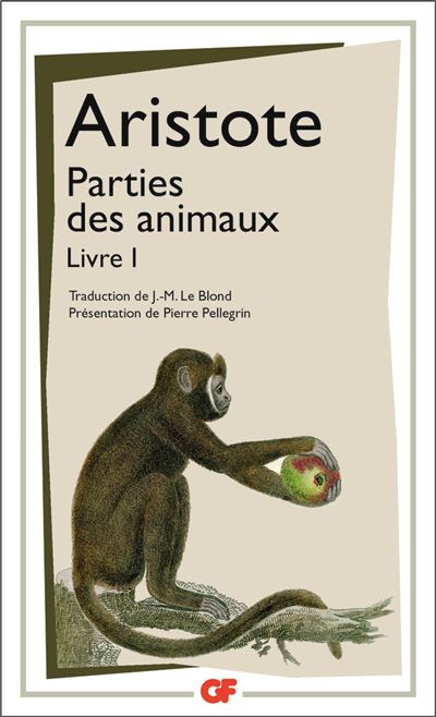 Parties des animaux -  Aristote - (donnée non spécifiée)