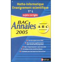 Annales Bac Sujets corrigés mathématiques informatique et enseignement scientifique 1ère L