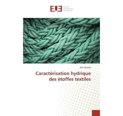 Caracterisation hydrique des etoffes textiles