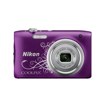 Compact Nikon Camera FND Coolpix A100Á Violet Lineart
