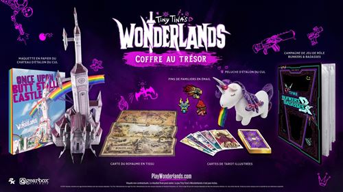 Coffret Tiny Tina s Wonderlands Ed. Collector Coffre Au Trésor