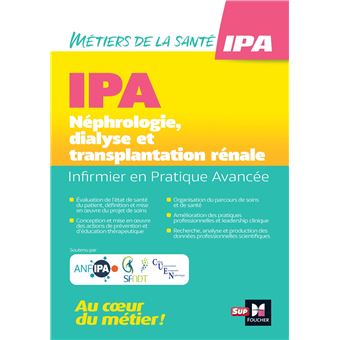 Infirmier en Pratique Avancée - IPA - Mention NDT : Néphrologie, dialyse et transplantation rénale
