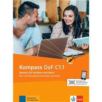 Kompass DaF - Livre et cahier d'activités C1.1 (audios et vidéos inclus)