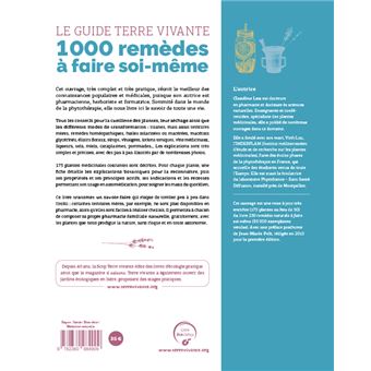 Le guide Terre Vivante 1000 remèdes à faire soi-même