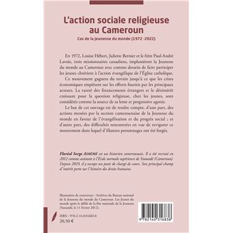 L'action sociale religieuse au Cameroun