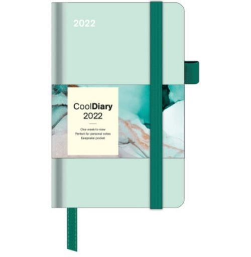 PASTEL MINT 2022 COOL DIARY, 9 X 14 CM