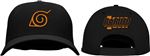 Casquette de baseball Boruto logo de Konoha noir