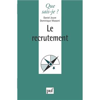 Le Recrutement Poche Daniel Jouve Dominique Massoni Achat Livre Ou Ebook Fnac