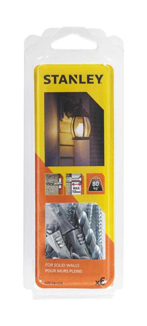 Kit De Fixation Stanley Sp Cial Murs Pleins Pour Luminaire Stf Xj Clous Vis Et Fixations