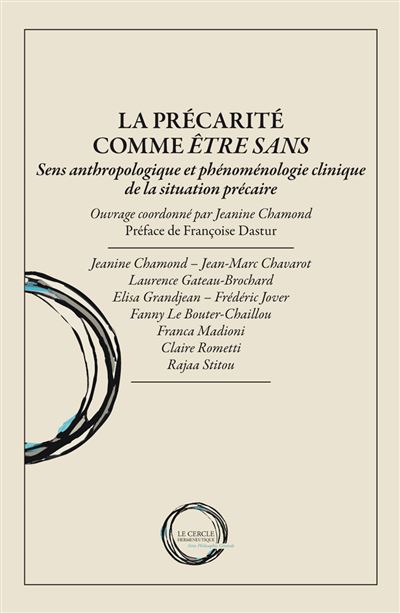 La précarité comme être sans
