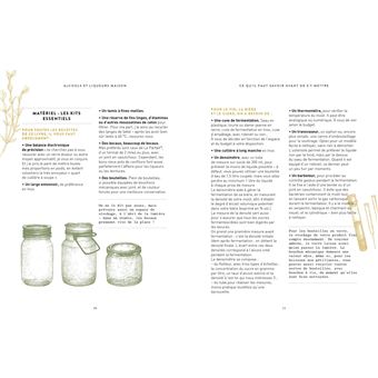 Alcools et liqueurs maison