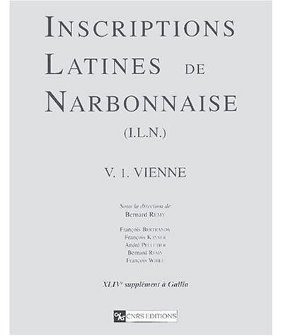 Inscriptions latines de Narbonaise volume 1