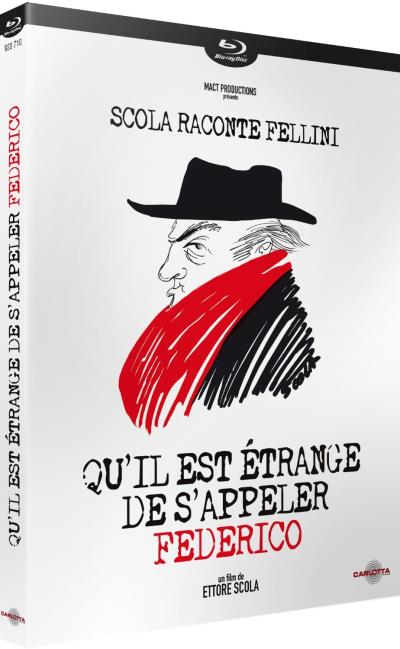 Qu'il est étrange de s'appeler Federico Blu-ray