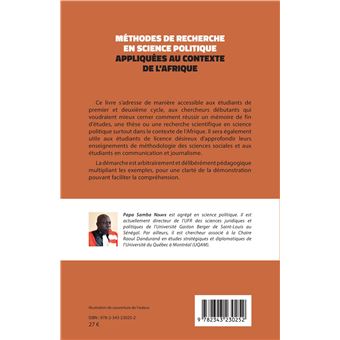 Méthodes de recherche en science politique