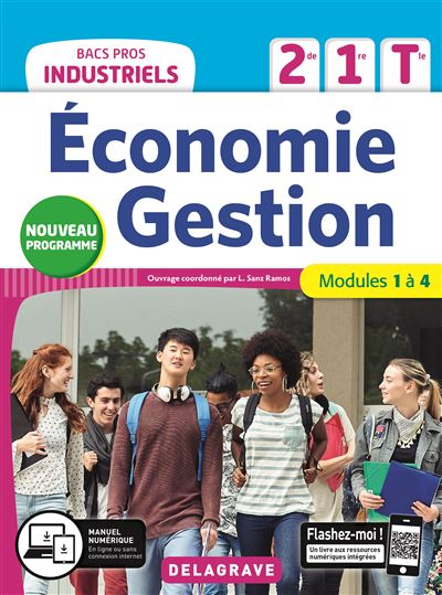 Economie-gestion 2de, 1re, Tle bacs pros industriels 2020 - Pochette élève