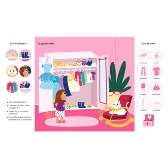 101 choses à trouver et à coller: Les princesses