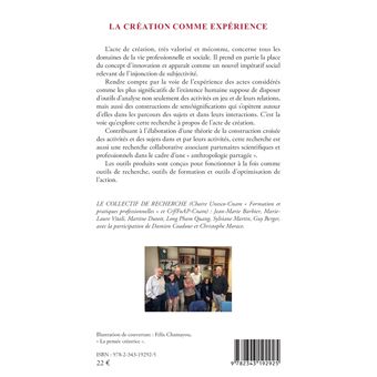 La création comme expérience