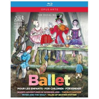 Ballets pour enfants : Alice au Pays des Merveilles, Casse-noisette, Pierre et le loup, Les Contes de Beatrix Potter Blu-ray - 1