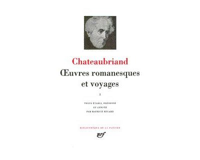 Œuvres romanesques et voyages - François René de Châteaubriand - relié