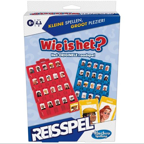 Hasbro Gaming Wie is het? Reisspel Néerlandais 2 Joueur - vue 2