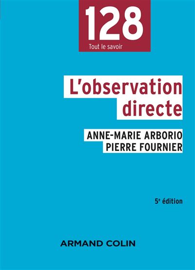 L'observation directe - Anne-Marie Arborio - broché