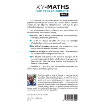 XY-Maths Cap vers la réussite 1ere S
