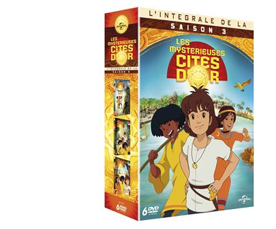 Coffret Les mystérieuses cités d'or Saison 3 DVD