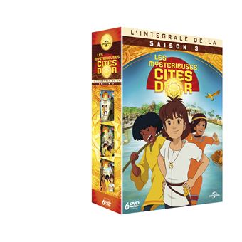 Coffret Les Mystérieuses Cités D'or Saison 3 DVD - DVD Zone 2 - Achat ...