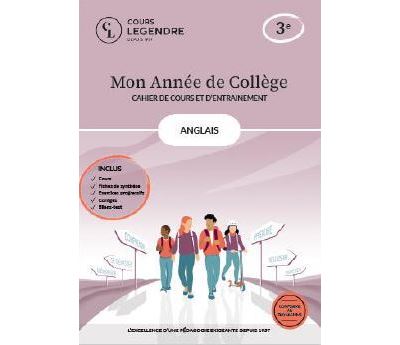 Cours Legendre Anglais 3ème Mon année
