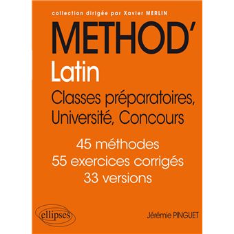 Méthod'Latin • Classes préparatoires, Université, Concours