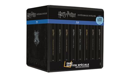 Harry Potter à l'école des sorciers en Blu Ray : Harry Potter L'intégrale  des 8 films Edition spéciale Fnac Blu-ray - AlloCiné