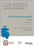 Code Droit luxembourgeois 2021
