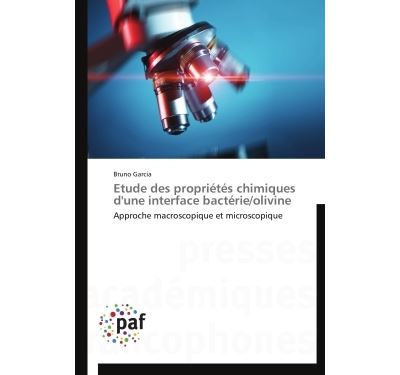 Etude des propriétés chimiques d'une interface bactérie/olivine