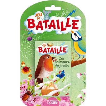 Les animaux du jardin jeu de bataille
