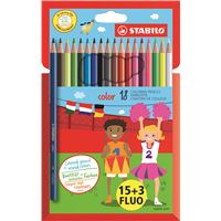 STABILO RDC4 POCH 18 CRAYON COLOR