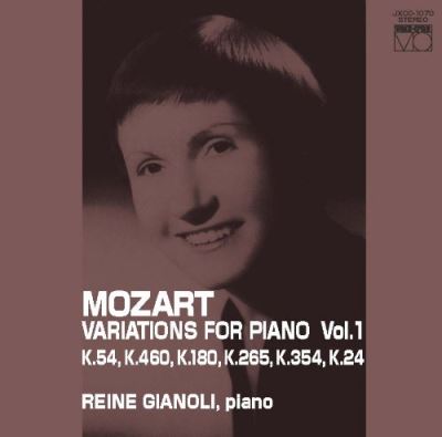 Mozart various for piano vol 1