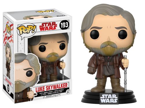 Figurine Funko Pop! N°193 - Star Wars - Episode VIII - Luke Skywalker
