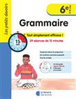 Les petits devoirs - Grammaire 6e