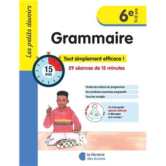 Les petits devoirs - Grammaire 6e